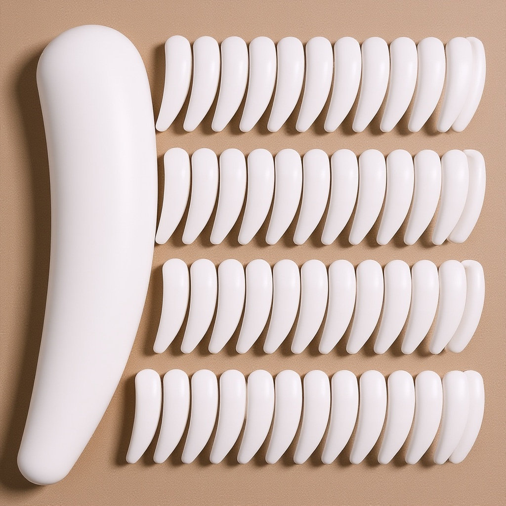Electro Gadgets - 50 Spatules-cuillères faciales pour crèmes et