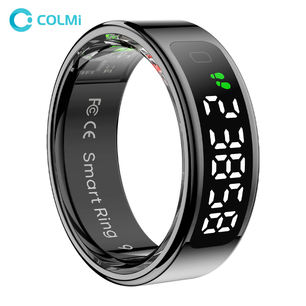 Smart Ring Health - COLMI-Anneau intelligent R12 pour hommes et