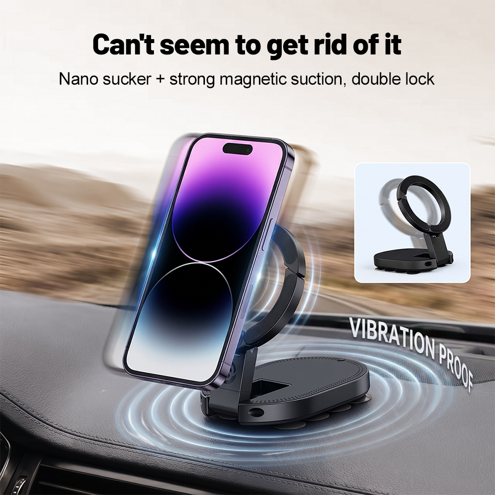 Useful Electronic Gadgets - 360 ° Support de téléphone magnétique