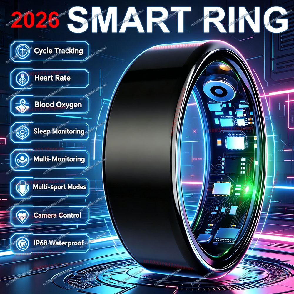 Smart Ring Health - Nouvelle bague connectée 2026 : Suivi