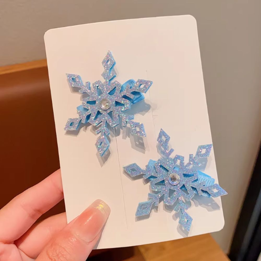 Elsa Gadget - 2 pinces à cheveux pour enfants,