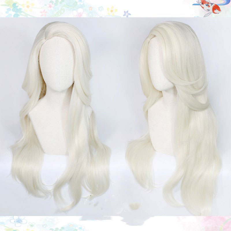Elsa Gadget - Perruque cosplay synthétique Elsa Snow Ice