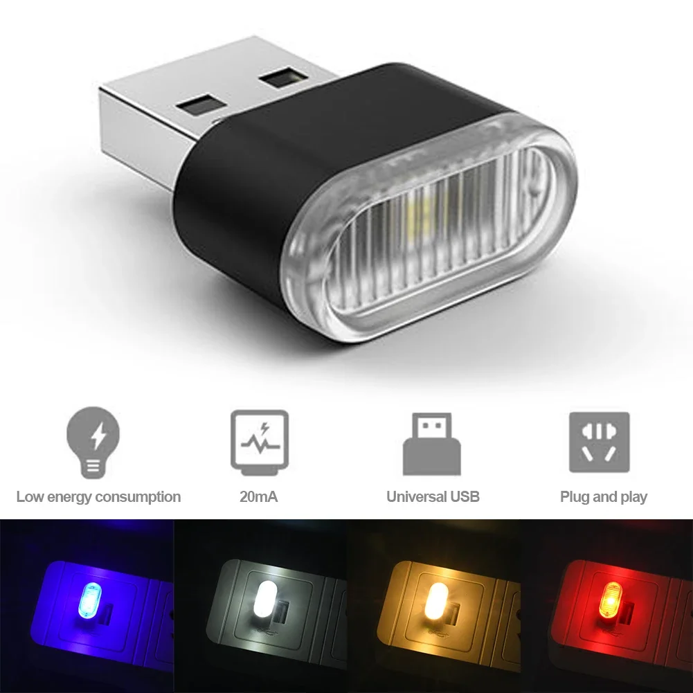 Electronics Gadgets For Car - Lumière automatique USB colorée, accessoires de