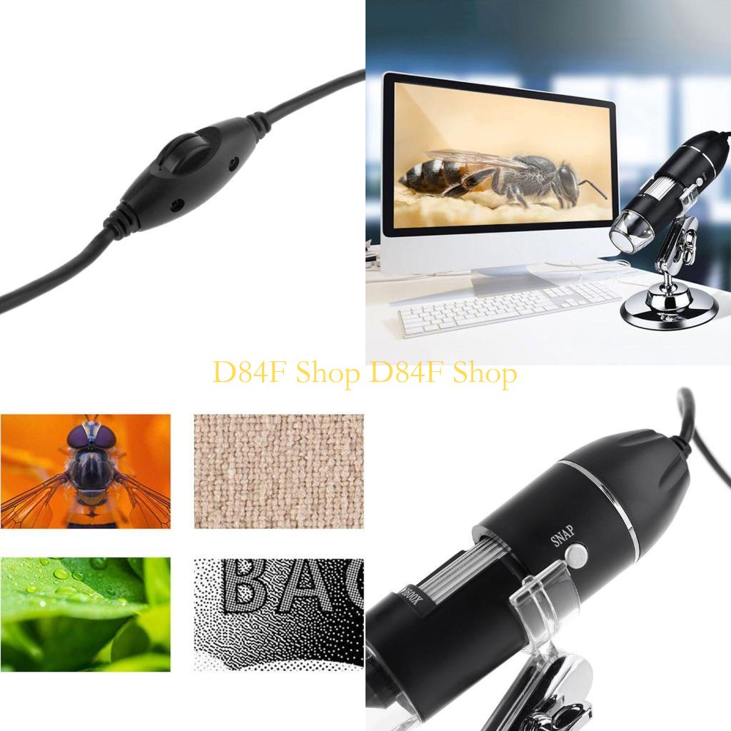Usb Microscope Digital - Microscope numérique multifonction D84F 1600X 3-en-1,