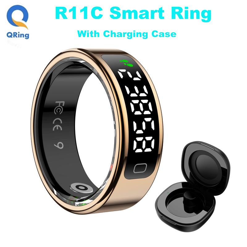 Smart Ring Health - AMZMAX R11C écran d'affichage anneau intelligent