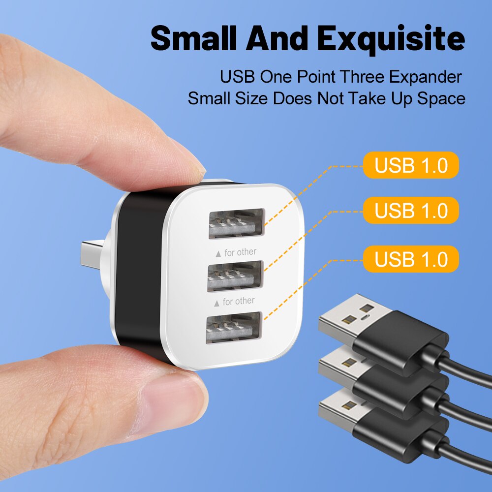 Adaptateur USB 3 ports, USB 3  - Electronics Gadgets For Car avis et prix