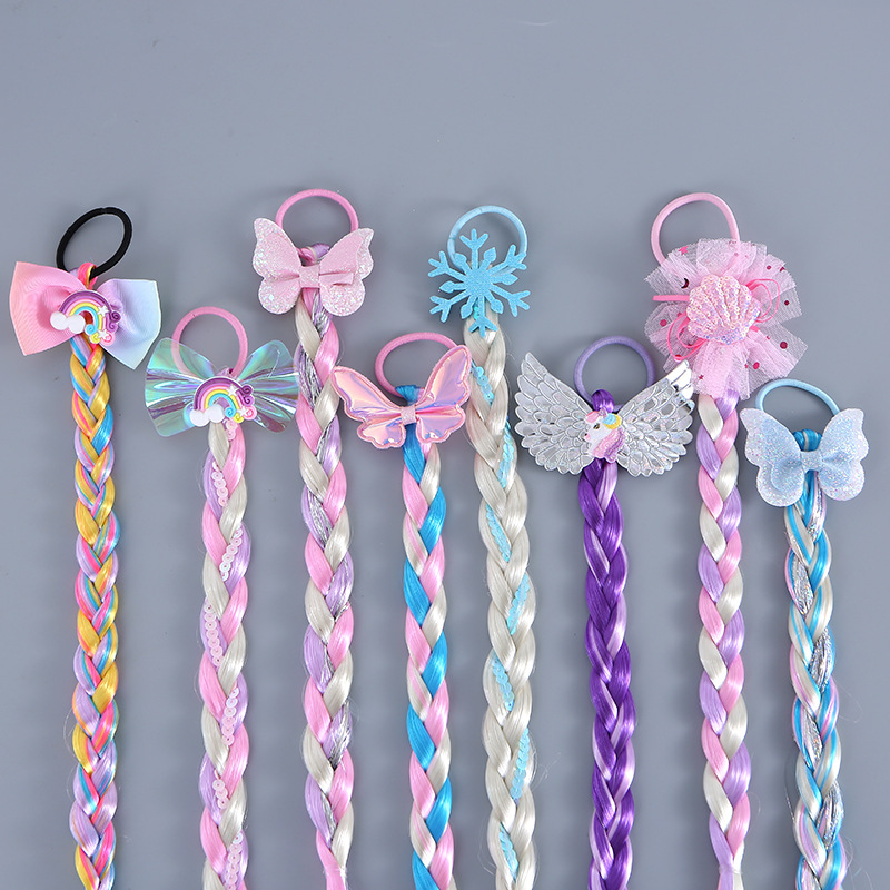 Perruque arc-en-ciel pour peti - Elsa Gadget avis et prix