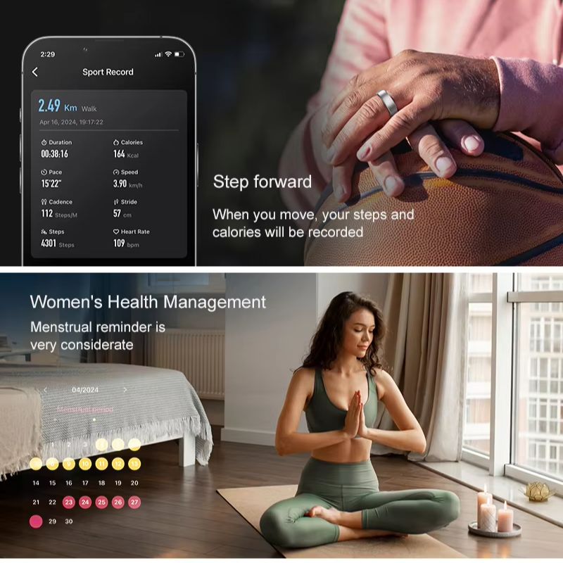Bague connectée pour hommes et - Smart Ring Health avis et prix