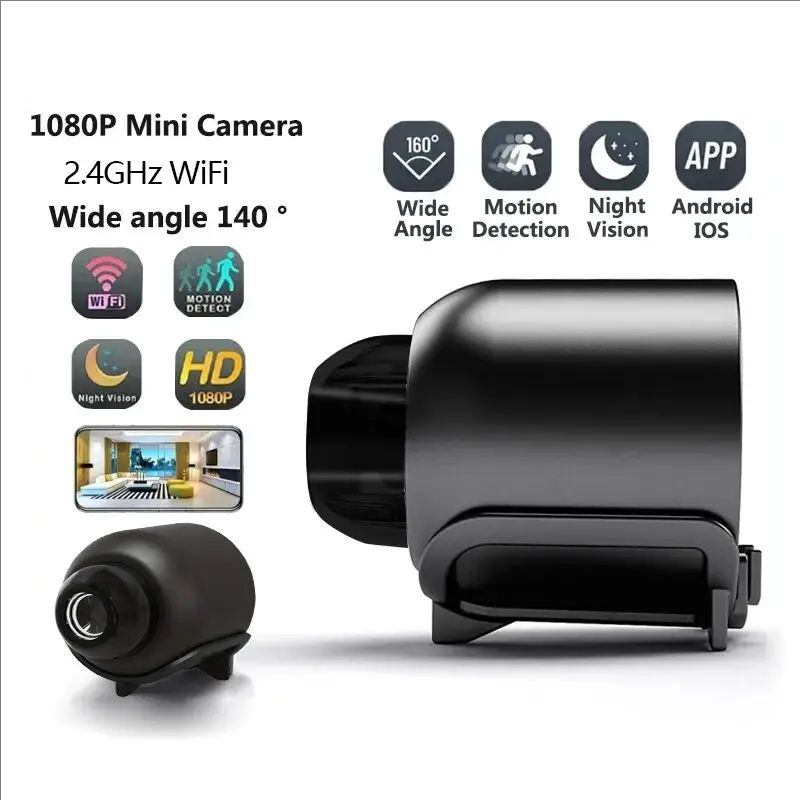 Mini caméra HD 1080P WiFi sans - Compact Camera Mirrorless avis et prix