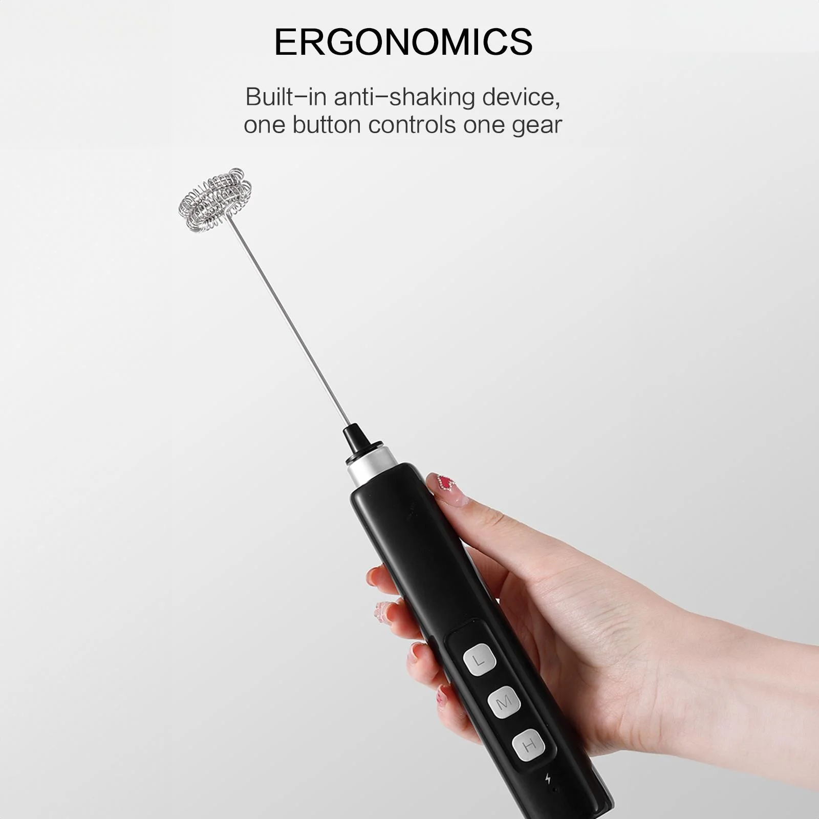 Mousseur à lait portatif recha - Electro Gadgets avis et prix